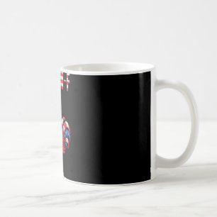 Mug F-caw-f Humour de poulet drôle Citation de drapeau
