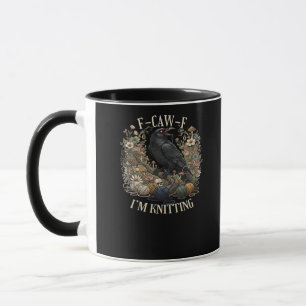 Mug F-Caw-F Je tricote Casual Créatif