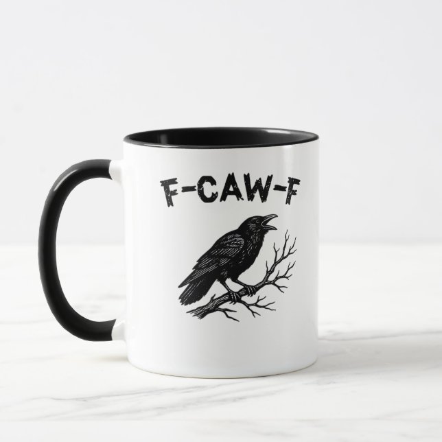Mug F-Caw-F Minimal Propre (Gauche)