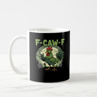 Mug F Caw F Poulet Drôle Halloween Vintage Classique