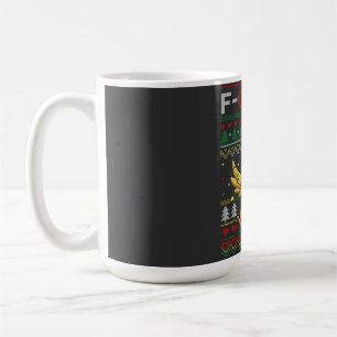 Mug F-CAW-F Poulet qui hurle Noël laid