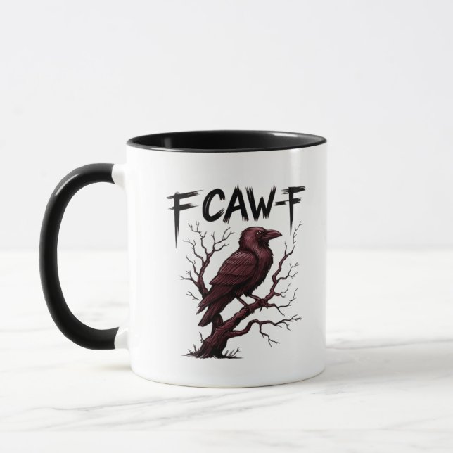 Mug F-Caw-F Raven Classic (Gauche)