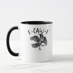 Mug F Caw F Style Rétro Classique