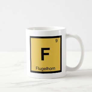 Mug F - Chimie musicale Flugelhorn Tableau périodique