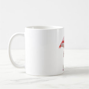 Mug F est pour le Flamant rose