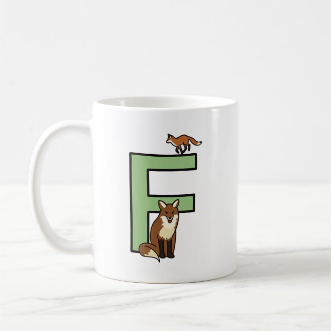 Mug F est pour...personnalisé (Gauche)