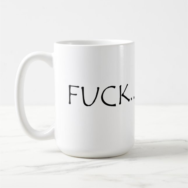 Mug F...mot en argot .malse T-shirt (Gauche)