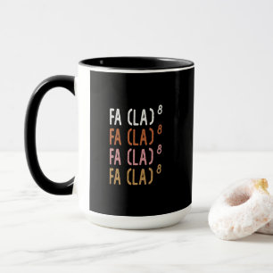 Mug FA (LA)8 Drôle de maths ringard