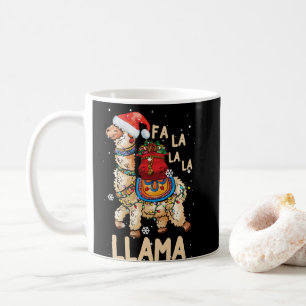 Mug Fa La La Llama Christmas Shirt Christmas Lllama