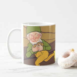 Mug Fable d'Ésope vintage Oie qui pond l'Œuf d'Or