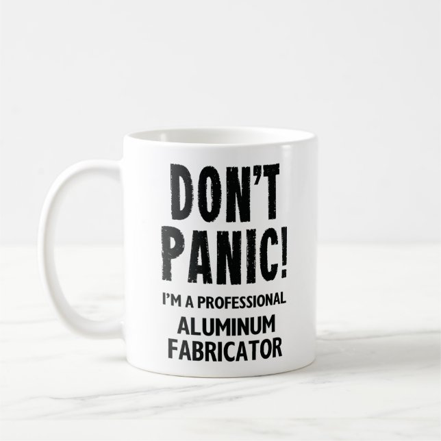 Mug Fabricant d'aluminium (Gauche)