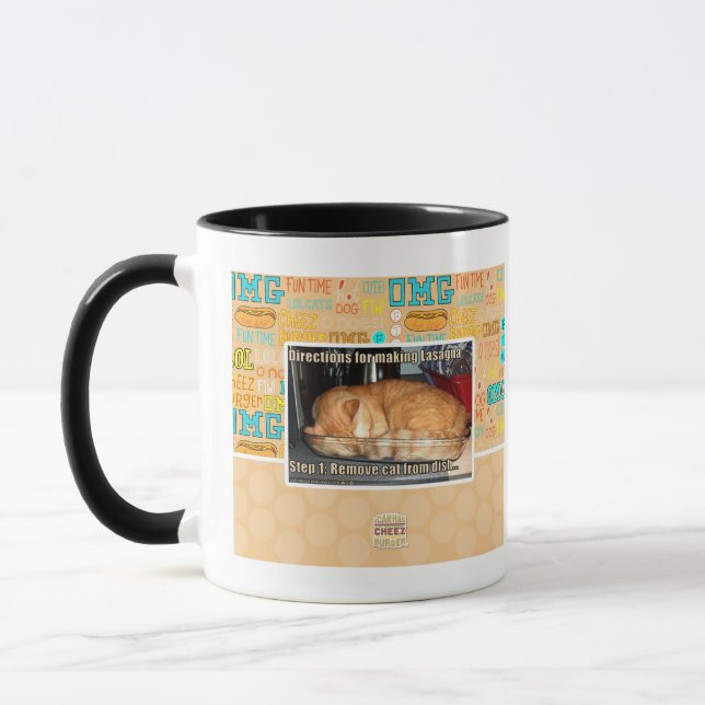 Mug Fabrication de lasagnes (Gauche)