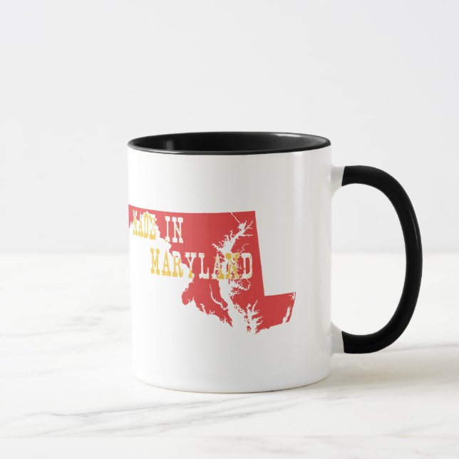 Mug Fabriqué Au Maryland (Droite)