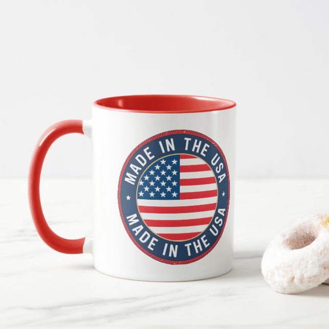 Mug Fabriqué aux Etats-Unis (Avec donut)