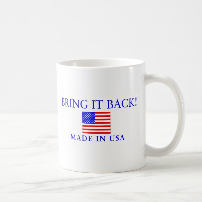 Mug Fabriqué Aux États-Unis (Droite)
