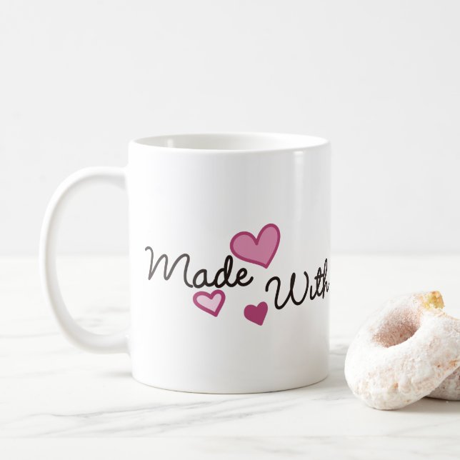 Mug Fabriqué avec amour (Avec donut)