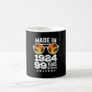 Mug Fabriqué en 1924 99 ans d'être génial