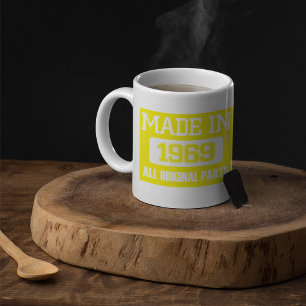 Mug Fabriqué En 1969 Toutes Les Pièces Originales Café