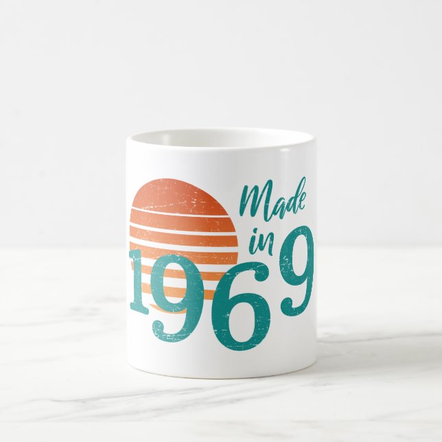 Mug Fabriqué En 1969 Vintage (Centre)