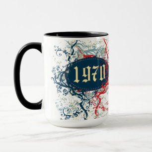 Mug Fabriqué en 1970 ou depuis 1970 ou 1970 Anniversai