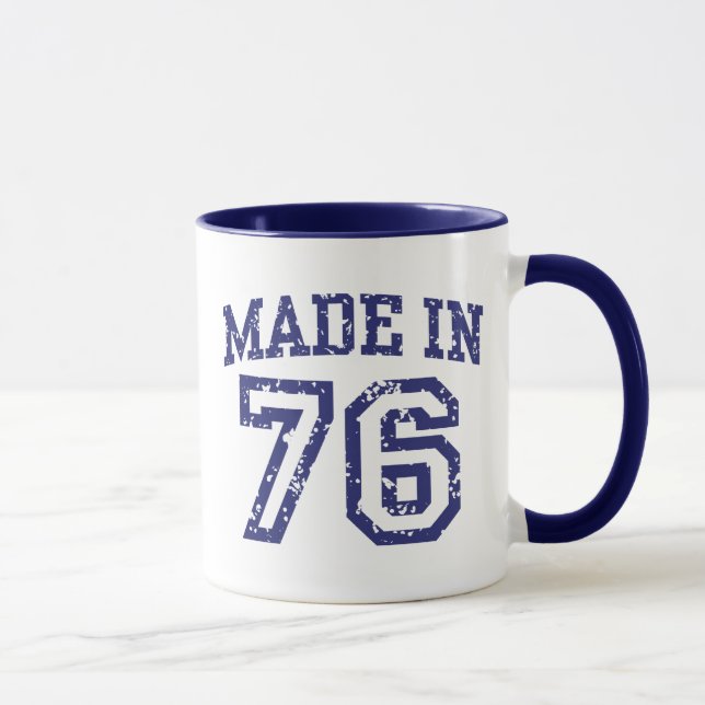 Mug Fabriqué En 76 (Droite)