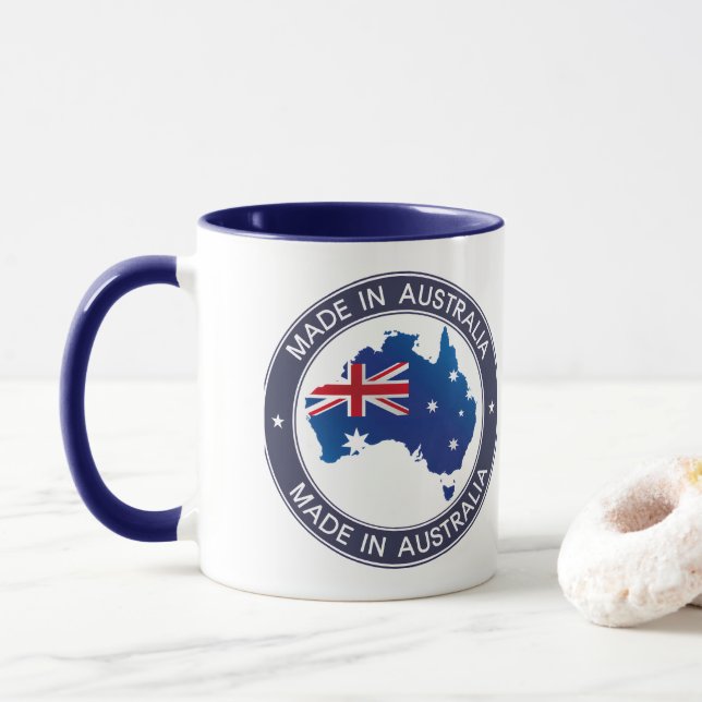 Mug Fabriqué en Australie (Avec donut)