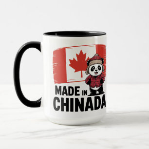 Mug Fabriqué en Chinada Panda - Chinois Canadien