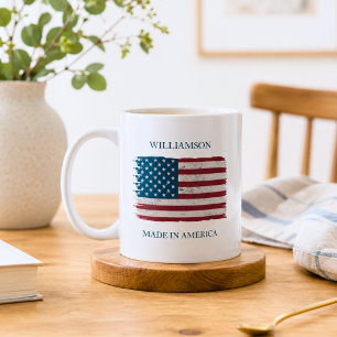 Mug Fabriqué en Famille Américaine