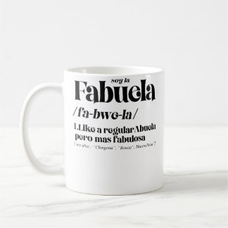 Mug Fabuela Fabulosa Definition