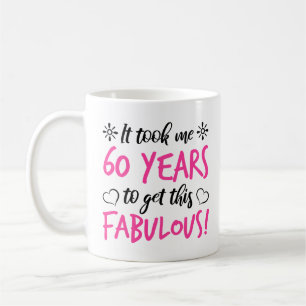 Mug Fabuleux 60e anniversaire