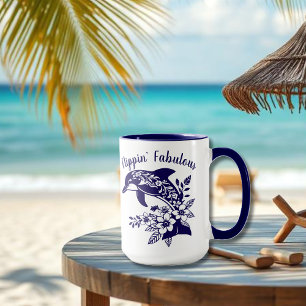 Mug Fabuleux dauphin hawaïen