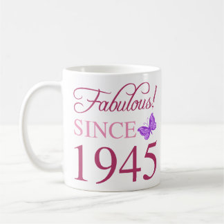 Mug Fabuleux depuis 1945 80e anniversaire