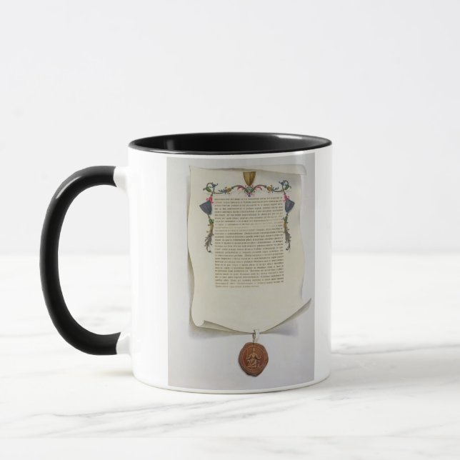 Mug Fac-similez l'édition de la Magna Carta, les (Gauche)