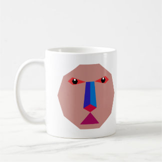 Mug Face Abstraite
