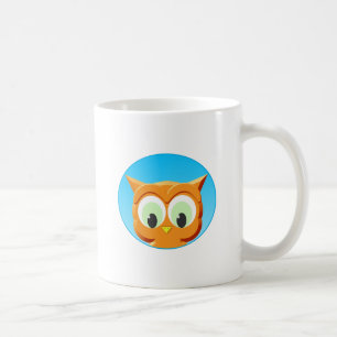 Mug Face D'Une Petite Chouette