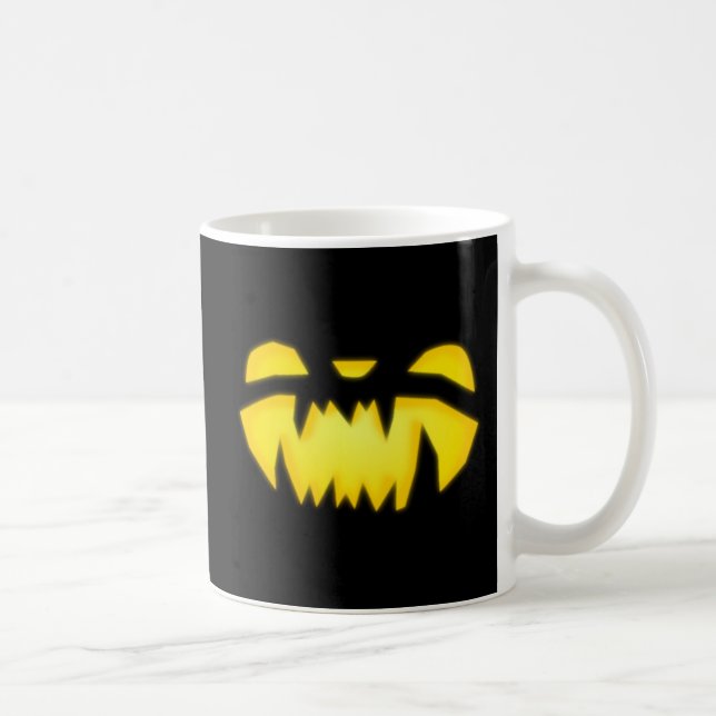 Mug Face Jack-o-lanterne (Droite)
