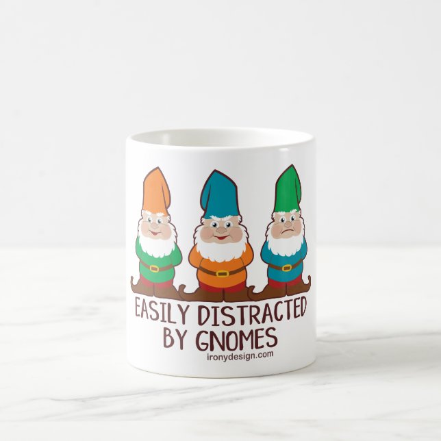 Mug Facilement distrait par des gnomes (Centre)