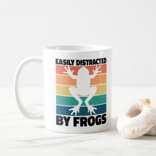 Mug Facilement Distrait Par Les Amateurs De Grenouille