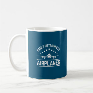 Mug facilement distrait par les avions