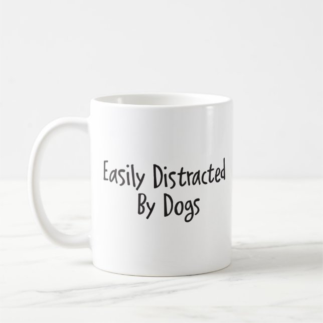 Mug Facilement distrait par les chiens (Gauche)
