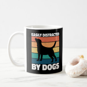 Mug Facilement distrait par les chiens Amoureux des ch