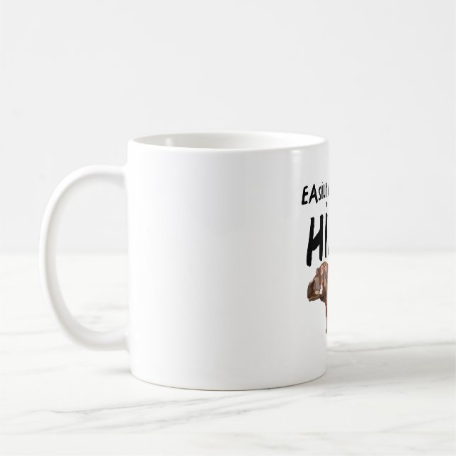 Mug Facilement Distrait Par Les Hippopotames (Gauche)