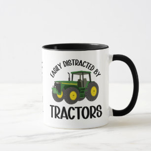 Mug Facilement distrait par les tracteurs