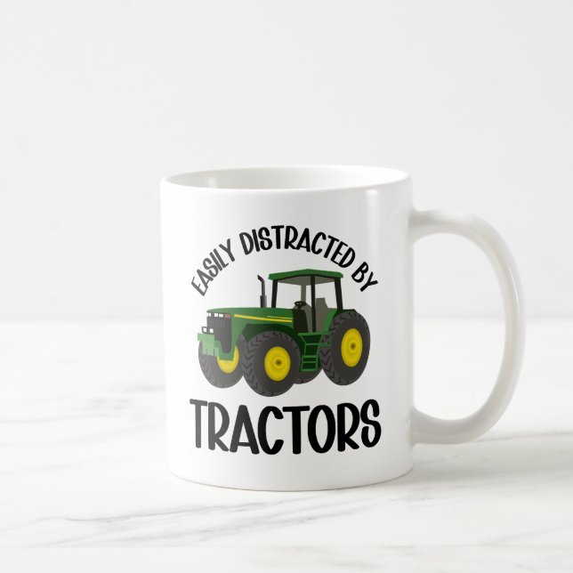 Mug Facilement distrait par les tracteurs (Droite)