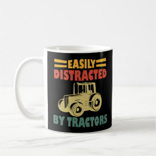 Mug Facilement Distrait Par Les Tracteurs