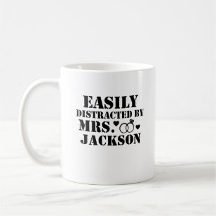 Mug Facilement distrait par Mme Marié Couple Correspon