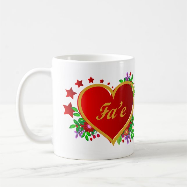 Mug Fa'e - Fête des mères - Tonga (Gauche)