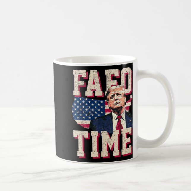 Mug Fafo Trump Drapeau drôle (Droite)