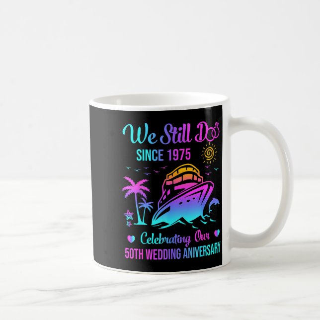 Mug Faire 50e anniversaire de mariage 50 ans de mariag (Droite)