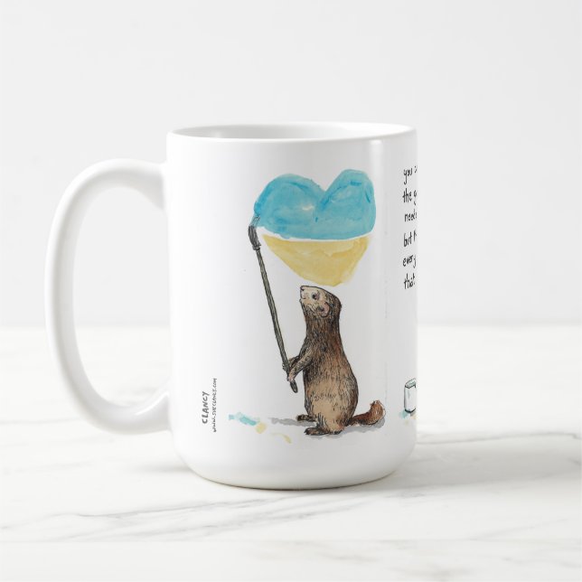 Mug Faire Ce Que Vous Pouvez Muter (Gauche)